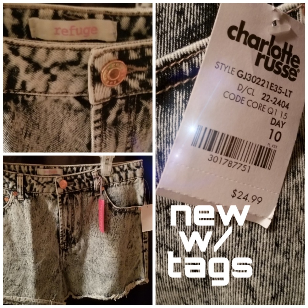 New Charlotte Russe (limited edition) shorts